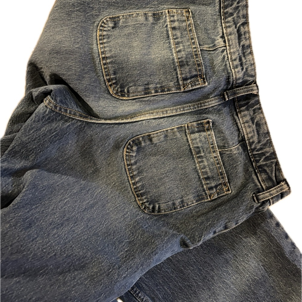 Wide Leg Blue Jeans free assembly size 4